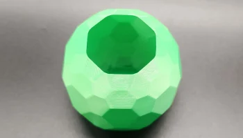 Круглая геометрическая ваза 4