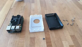Корпус RPI5 Armor Lite V5 + нижний монтаж NVME 4