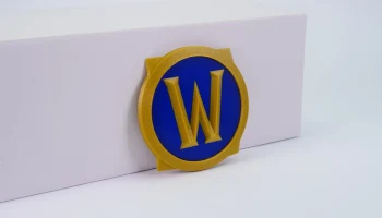 Магнит с логотипом World of Warcraft
