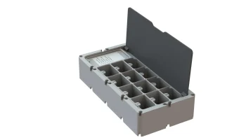 Модуль MMSS 2x4 - Карман с крышкой для болтов и магнитов... 2