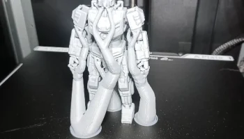 Настольная коллекционная фигурка робота IRONBOX Mech 4