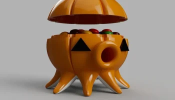 #3DТакоВторник: Хэллоуинская тыквенная конфетница...