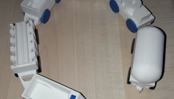Anh&auml;nger Container passend для Laster fuer BRIO и IKEA LI... 3