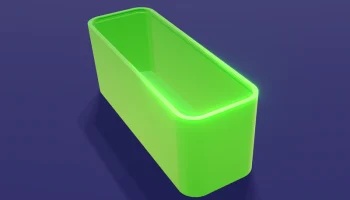 Корпус и крышка для батарейного отсека 18650 10S3P