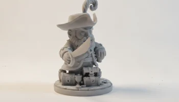Фигурка Chess Viking Knight для 3D-печати 1