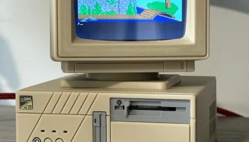 Корпус Raspberry Pi для настольного ПК в стиле ретро V2 7