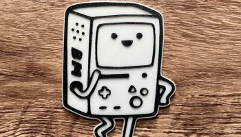 Магнит BMO Adventure Time (магниты 8x3 мм)