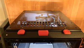 Магнитная верхняя крышка Prusa Core One с прямоугольными ... 1
