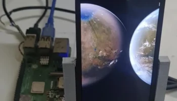 Pi Digital Clock 7,84-дюймовый дисплей 2