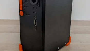 Мини-корпус NAS RPI4B на 4 SSD 4