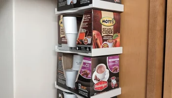 Маленький держатель коробки Keurig