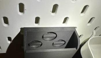 Тонкий контейнер для хранения вещей IKEA SKADIS.... 2