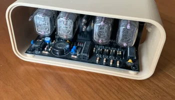 Корпус для ламповых часов Nixie IN-12 2