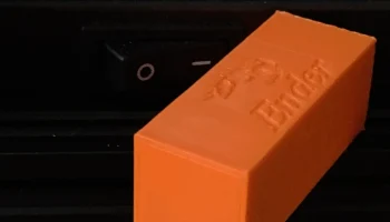 Защита кнопки питания с поворотным замком для Ender 5 - ... 1