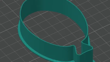 Выкройка для печенья в форме шарика (с помощью Meshy AI ... 3