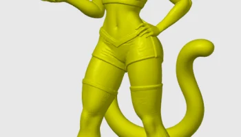 Фигурка IT-девочки-кошки 1