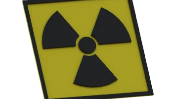 Знак радиоактивности