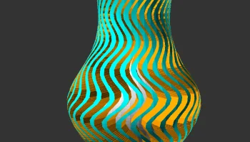 Wave Vase 7