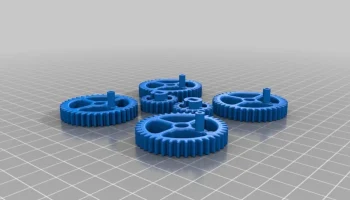 Робот Мистер Мех, напечатанный на 3D-принтере. ходит, дв... 2