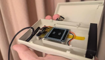 Нижний корпус для TapTo NFC 1541 для платы PN532 V2.0