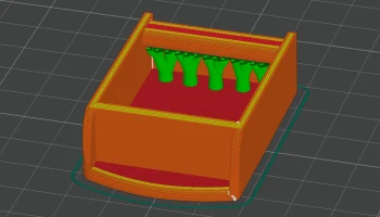 Петля ящика для инструментов Dremel 3