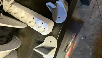 Extension cable holder 43x45mm profile 2