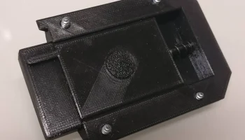 Черный замок блока питания для корпуса принтера Prusa V2 3