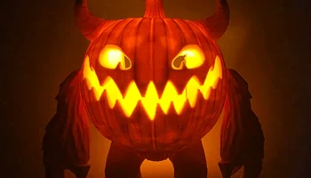 Держатель светодиодной чайной свечи Jack-o-Lantern Monster 6