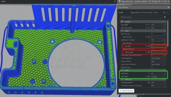 Крышка материнской платы Ender 3 V2 / Pro для вентилятор... 3