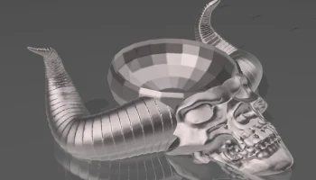 Серия Demon Bowl "Король черепа" - Файлы 3D-моделей 3