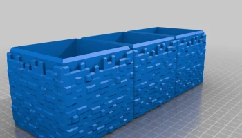 Контейнер для нескольких блоков травы Minecraft (с открыт... 5