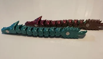 FlexiFidget Dragon Remix от Plaground3d - с опцией Magnet... 3