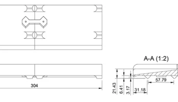 Sink Edge Driptray Wide 1