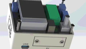 Кейс для тестера транзисторов GM328 (батарея 9 В или две... 6