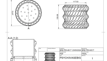 Psych 3 Ваза/кашпо 6