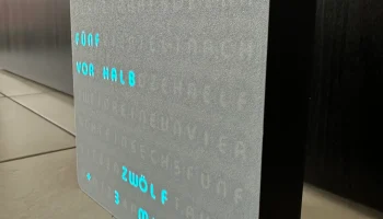 Word clock Wortuhr немецкий + английский, матрица RGB 16... 6