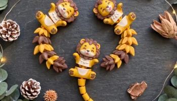 Симпатичный гибкий львенок Fluffy Tails - шарнирная игру...
