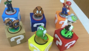 Подставка Amiibo с блоком вопросительного знака Марио (н...