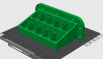 Двойной настенный держатель для журналов Glock (вариант ... 4