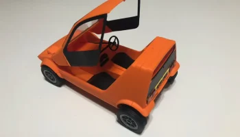 Конверсия 4-колесного Bond Bug 3