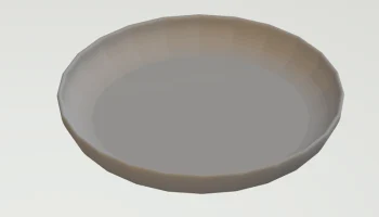 Низкополигональная тарелка (ПЭТ/ПЭТГ) Низкополигональная тарелка (ПЭТ/ПЭТГ)