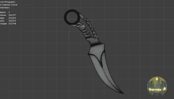 Модель игры Knife Haunt 1
