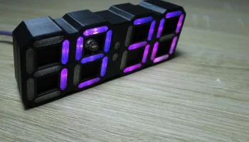 LED CLOCK - печатная плата "все в одном" [при поддержке ... 5