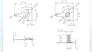 18650 Зарядное устройство USB TP4056 Держатели батарей 1... 4