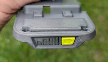 Верхняя крышка литиевого аккумулятора Ryobi 18 В 2