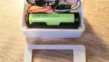 TTGO T5s 2,7-дюймовый дисплей eInk с батареей 18650 (V2) 2