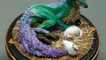 Отдыхающий сейкрет из Monster Hunter Wilds