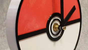 Циферблат часов Pok&eacute;mon Pok&eacute;ball с корпусом часового мех... 1