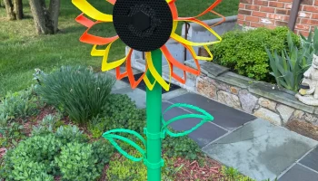 Prusament Spool Sunflower: Настенные часы/Уличная ветрян... 7