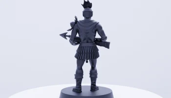 Атлантский охотник - фигура опытного лучника 6